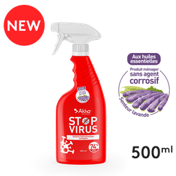 Spray Désinfectant Stop Virus 500ml - Colis de 12pcs