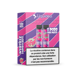 Wpuff 1800 - 2 pods Myrtille Framboyante x5